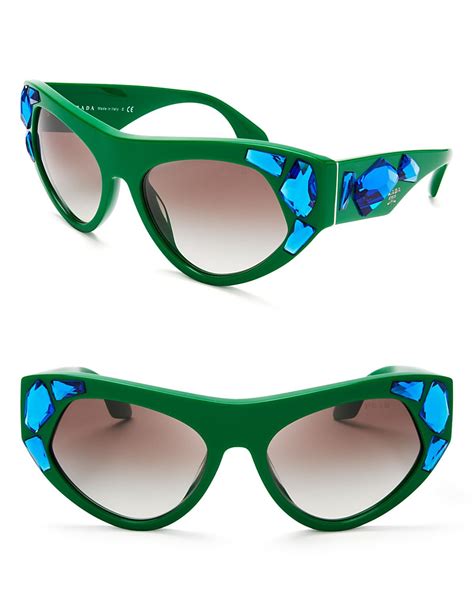 prada glasses green|Prada glasses green frame.